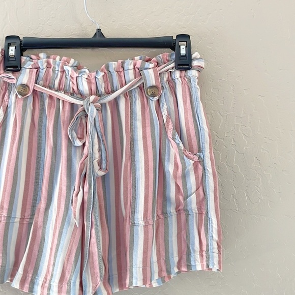 American Eagle Soft Striped Pull On Shorts - Picture 5 of 7